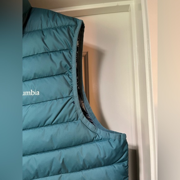 Columbia Slope Edge Insulated Vest Mens Large Puffer Omni-Heat Water-Resistant - Picture 5 of 16